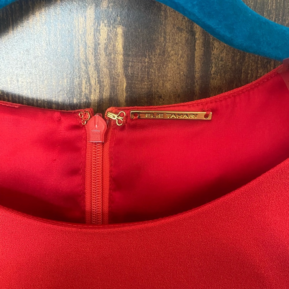 Feminine Red Dress